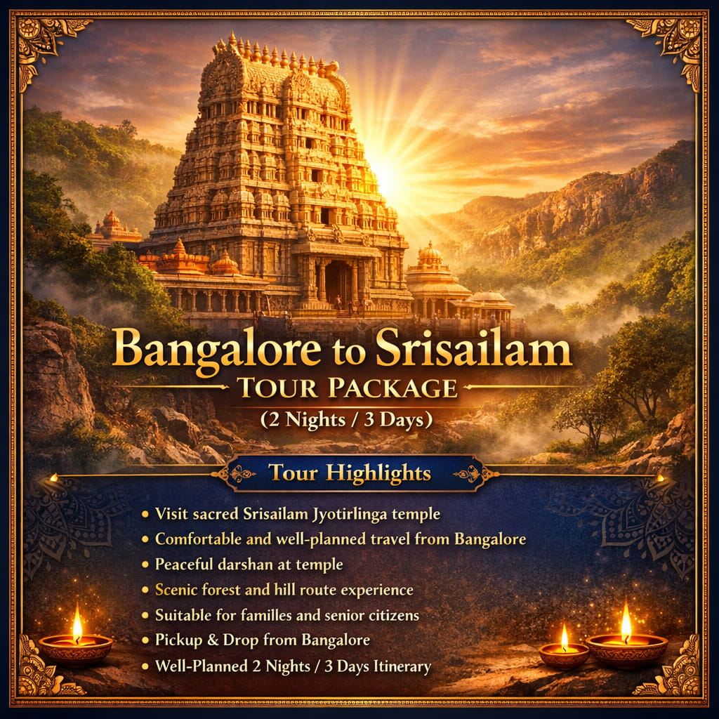 Bangalore Srisailam Trip
