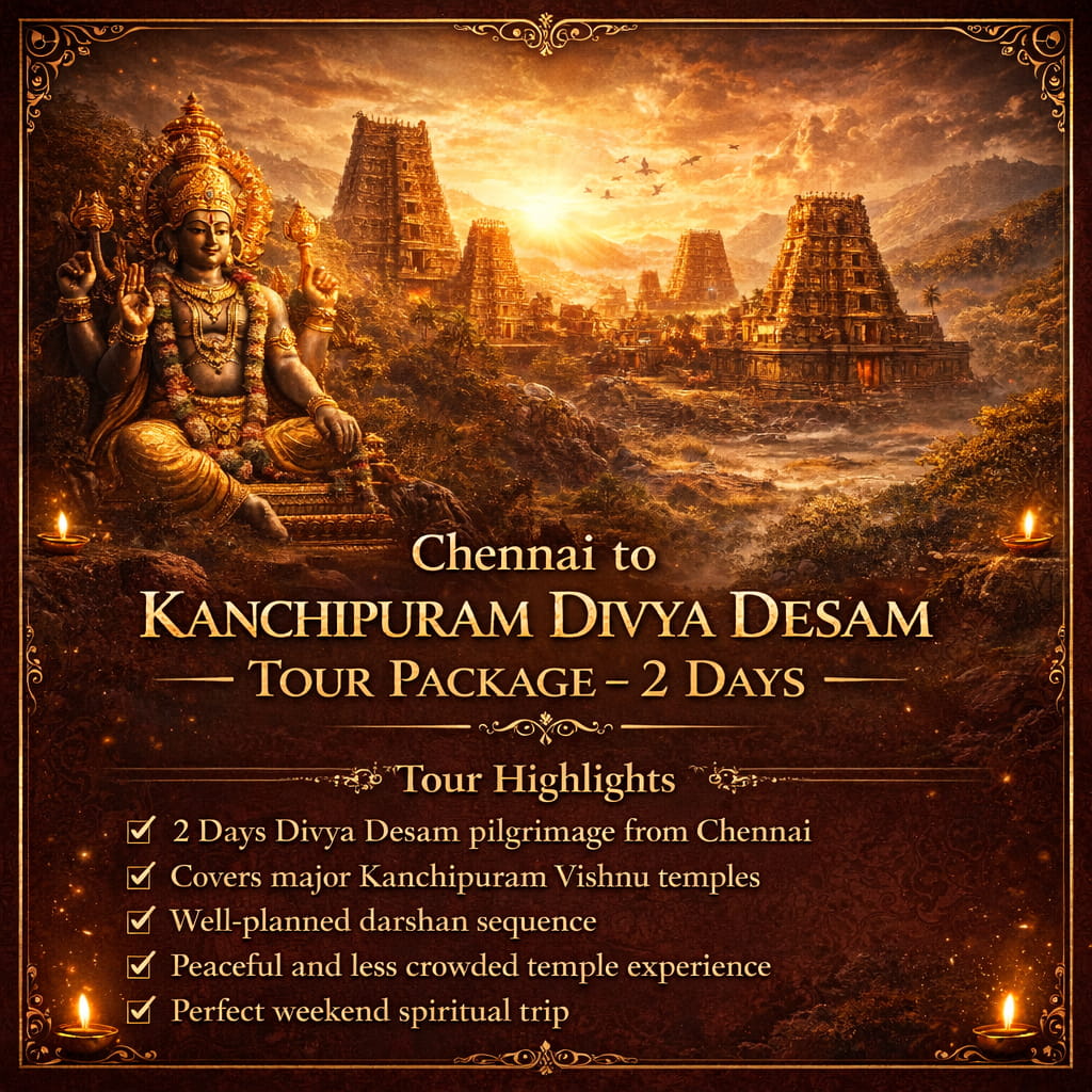 2days Kanchipuram Divya Desam Tour