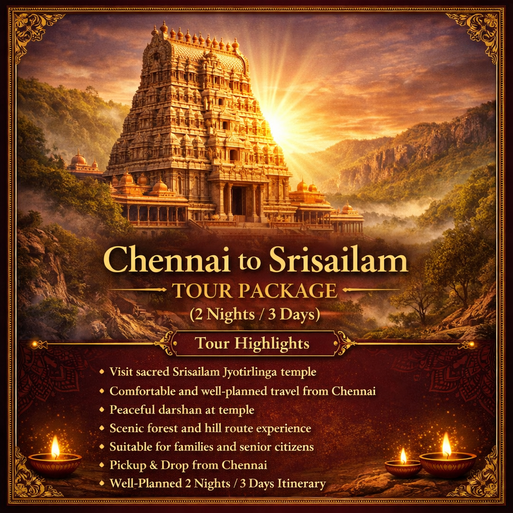About Chennai Srisailam Trip