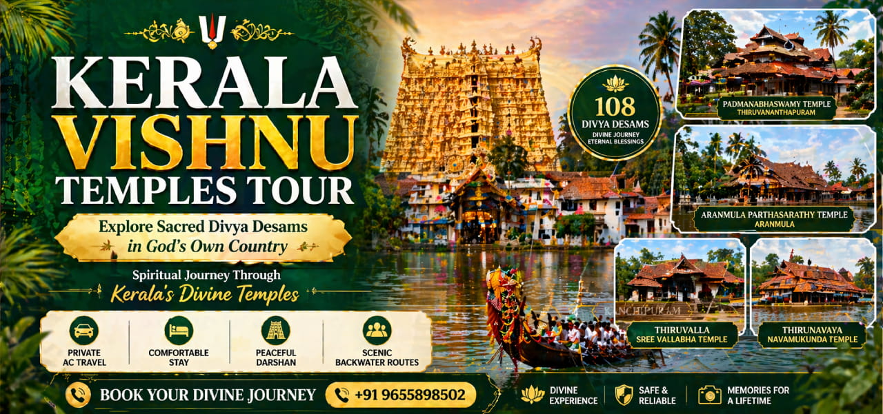 Kerala Vishnu Temples Tour