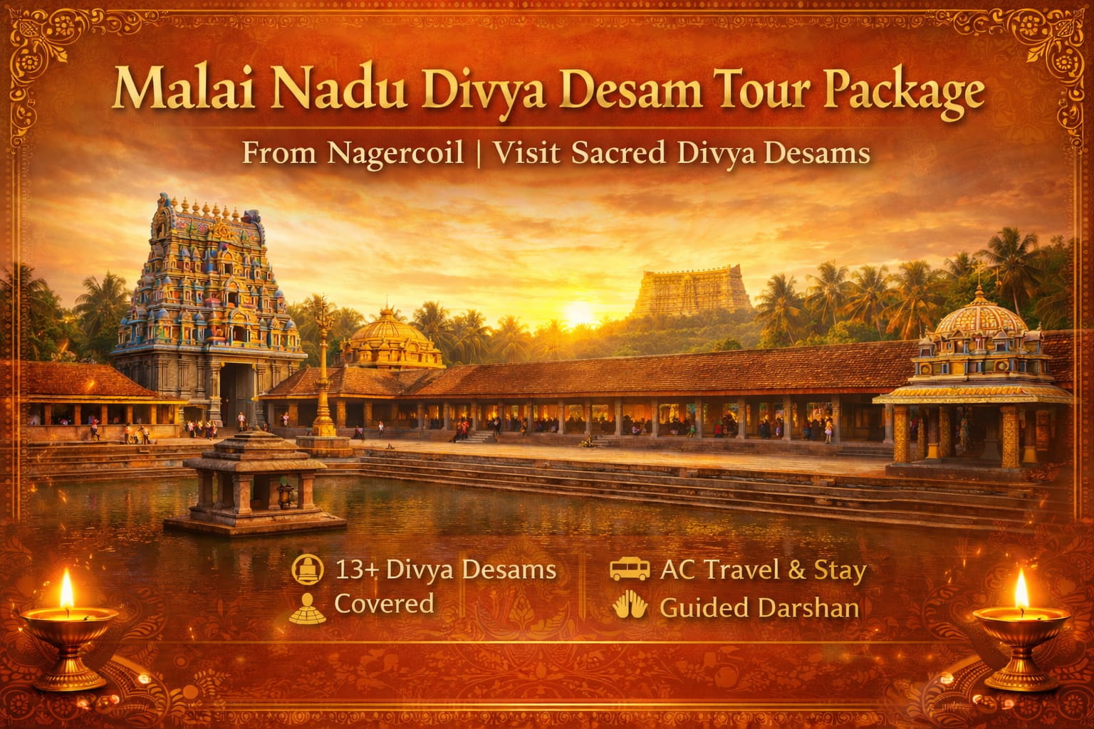 Nagercoil Malainadu Divyadesam Tour Packages