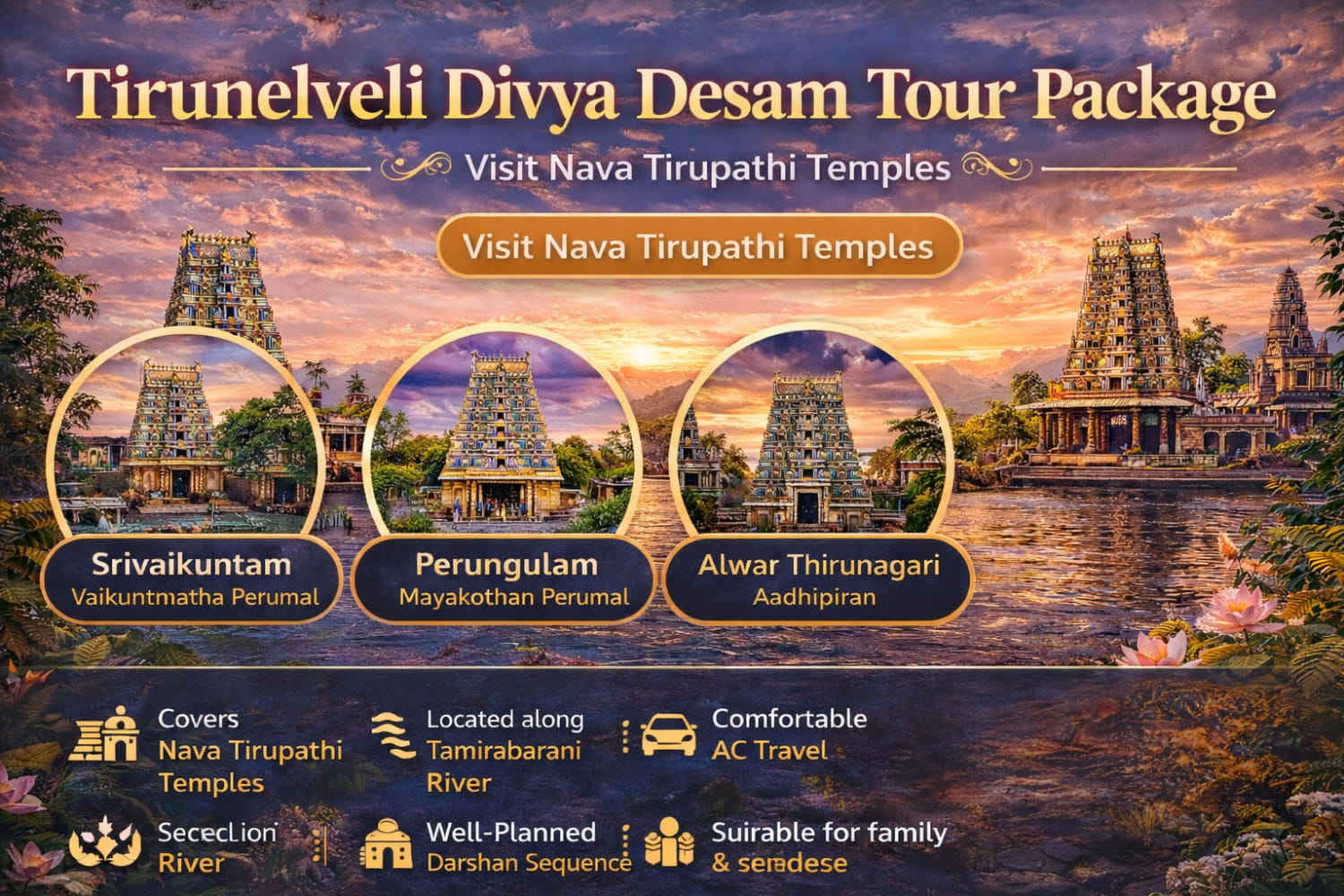 Tirunelveli Divya Desam Tour Package