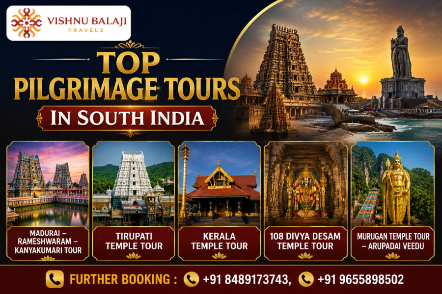 Top Pilgrimage Tours In South India