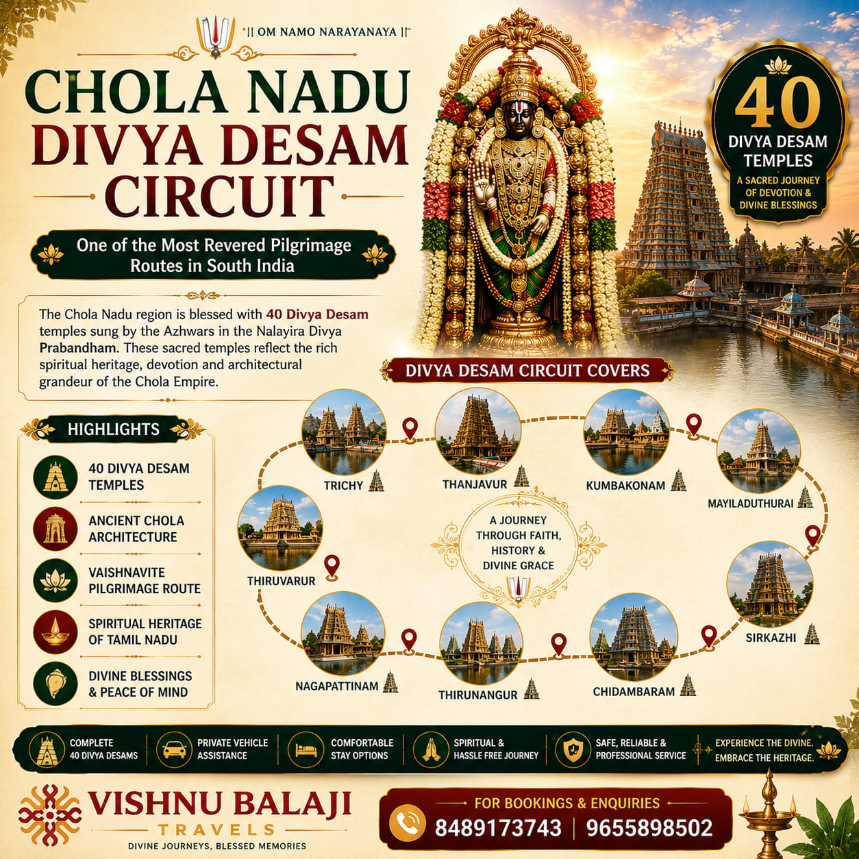 Chola Nadu Divya Desam Circuit
