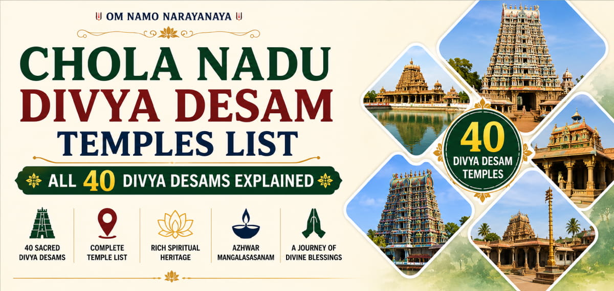 Chola Nadu Divya Desam Temples List