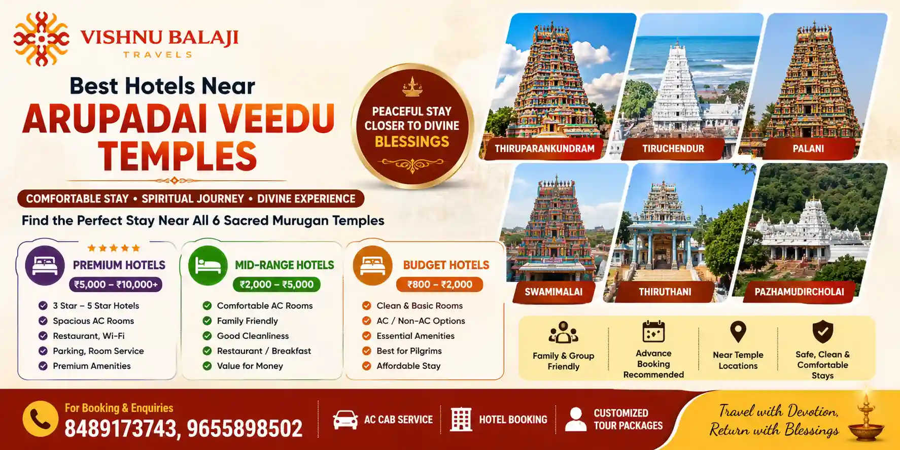 Hotels Near Arupadai