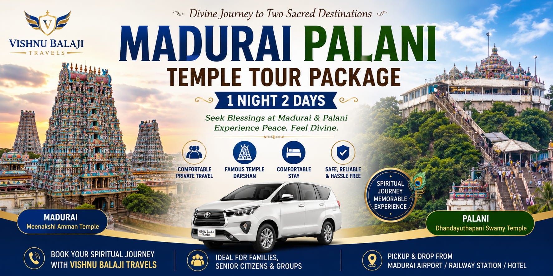 Madurai Palani Temple Tour Package