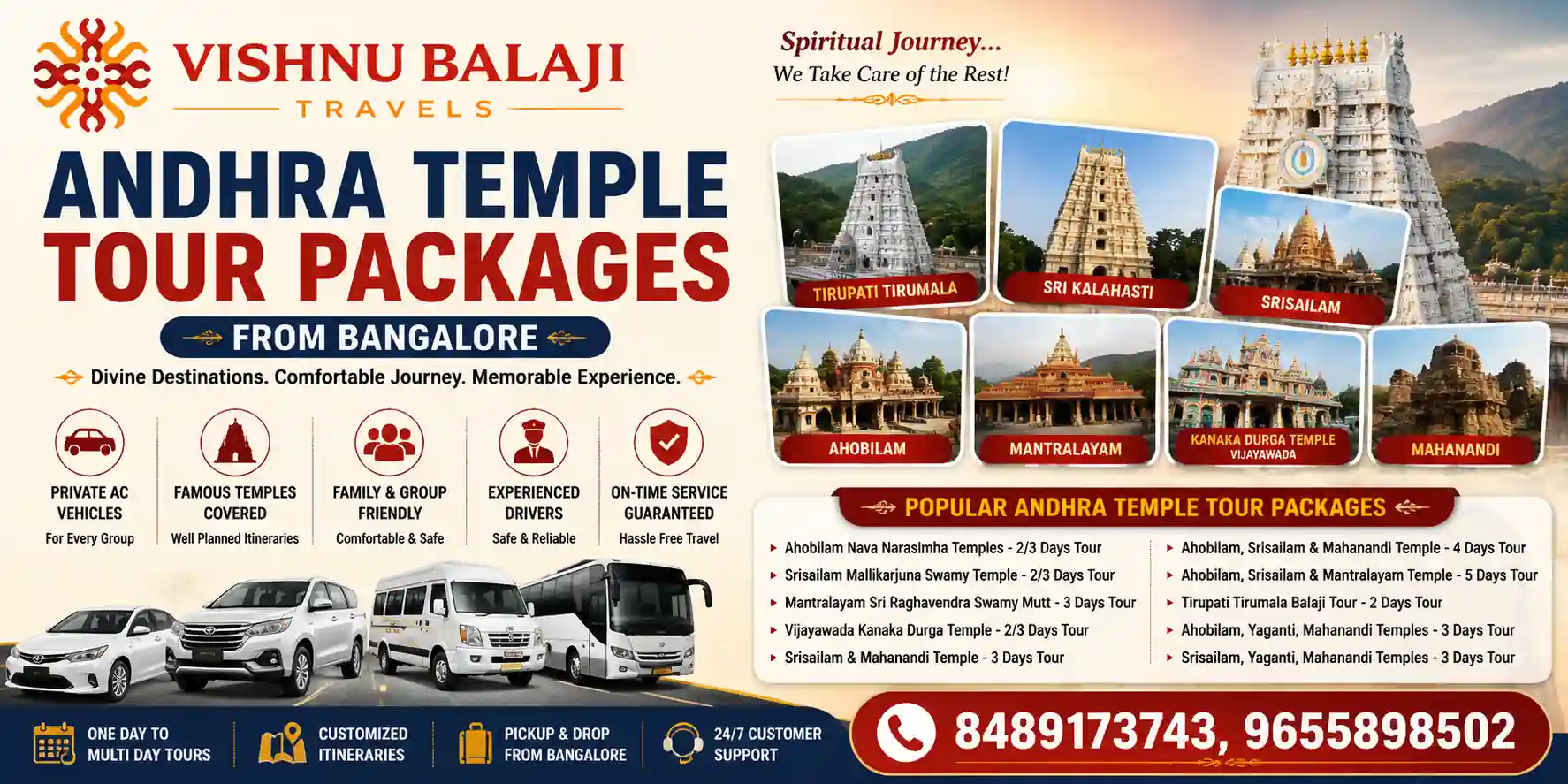 Andhra Temple Tour Bangalore