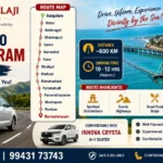 Bangalore to Rameswaram Road Route Map – Complete Travel Guide