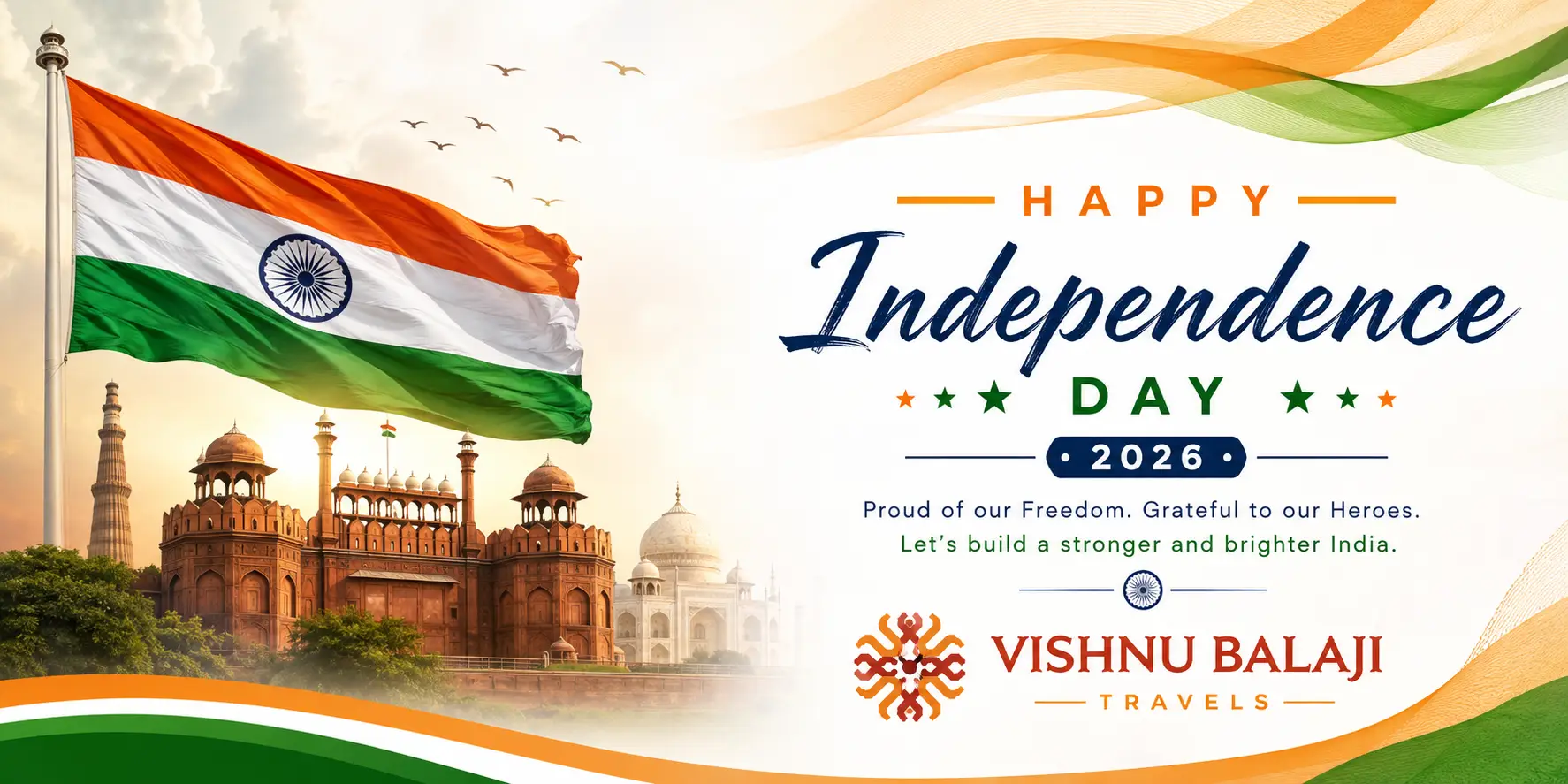 Happy Independence Day By Vishnu Balaji Travels