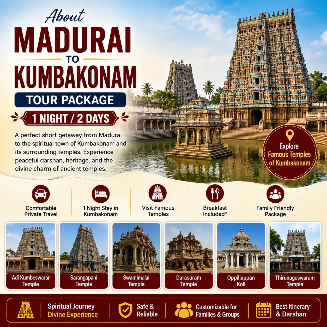 Kumbakonam Tour From Madurai