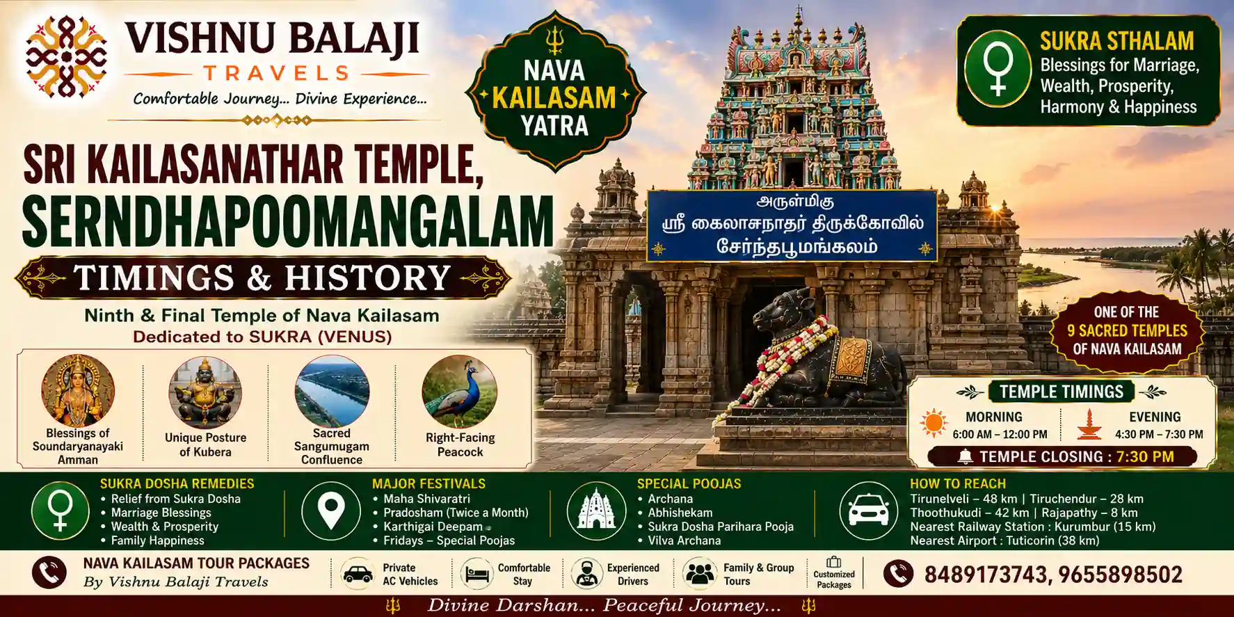Serndhapoomangalam Kailasanathar Temple