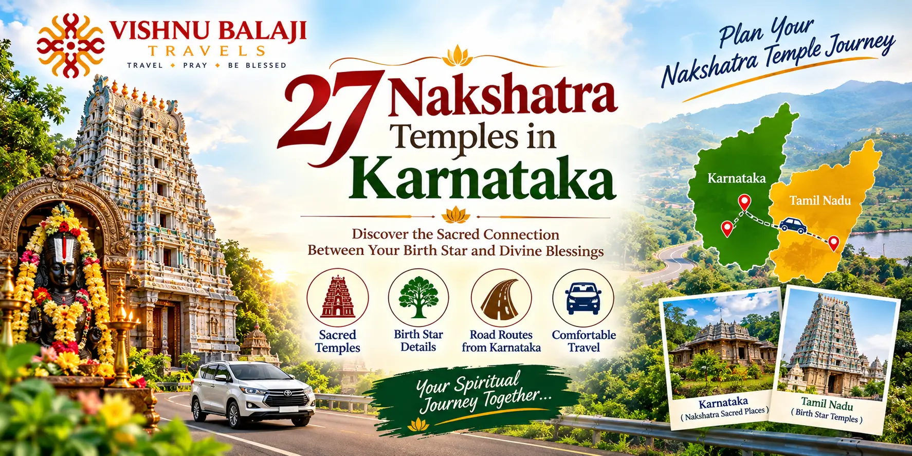 27 Nakshatra Temples In Karnataka