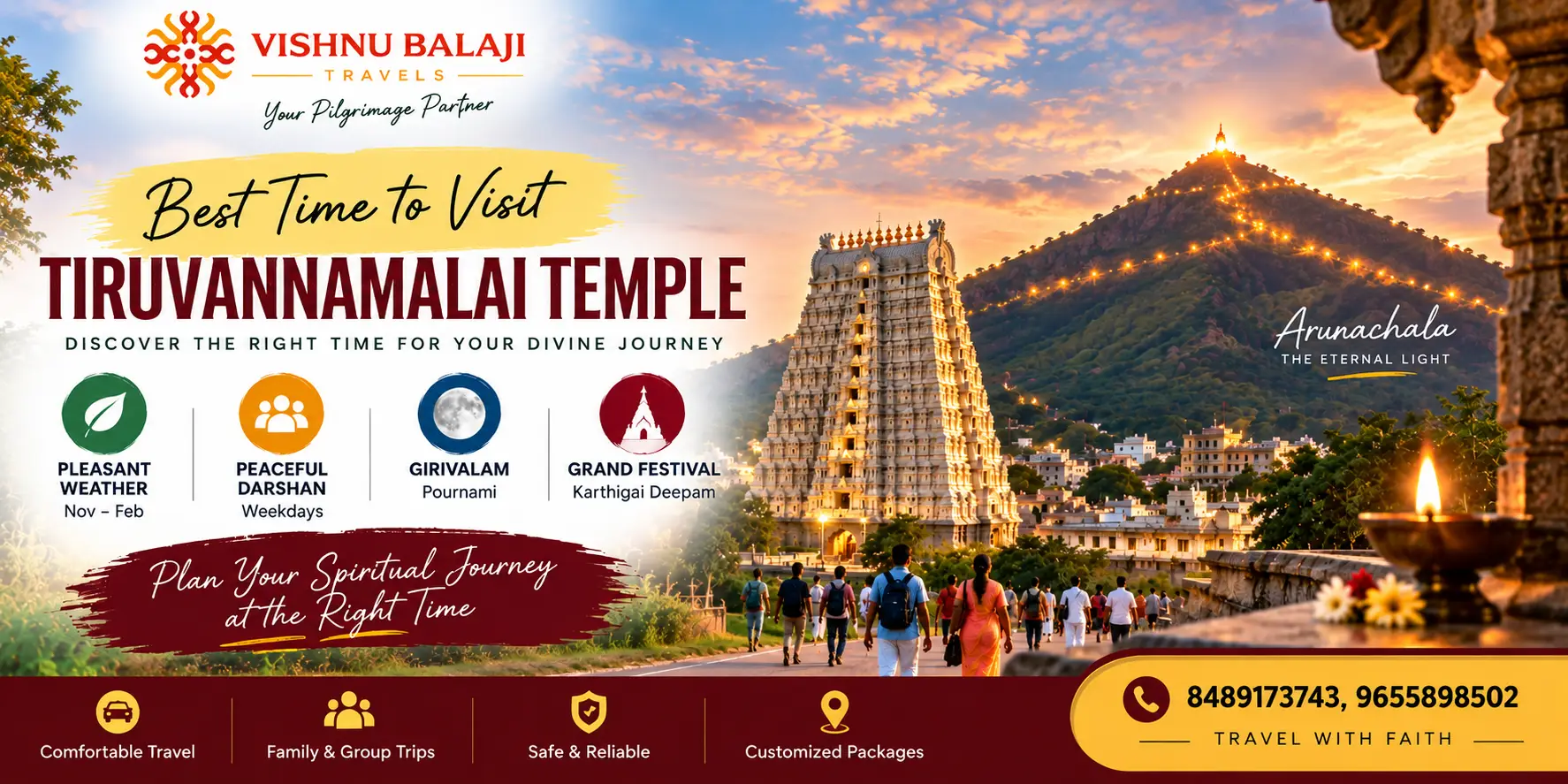 Best Time To Visit Tiruvannamalai Temple 1