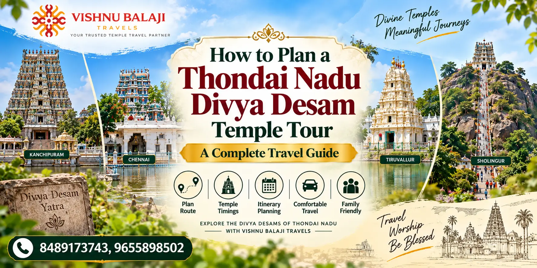 How To Plan A Thondai Nadu Divya Desam Temple Tour