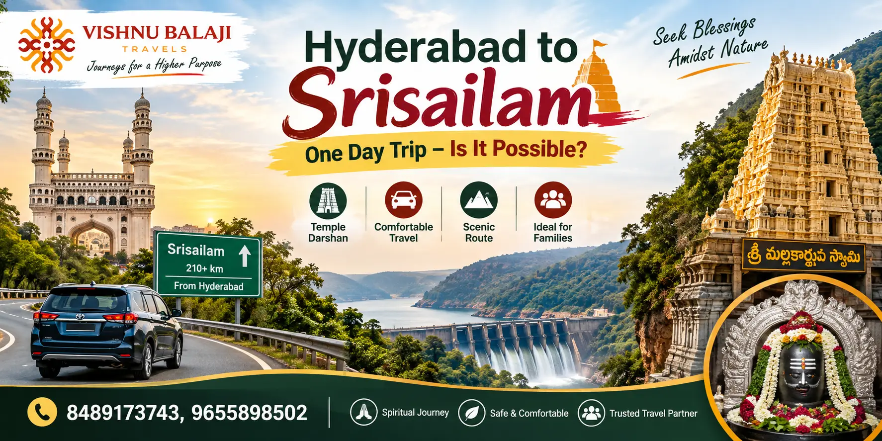 Hyderabad To Srisailam One Day Trip Is It Possible