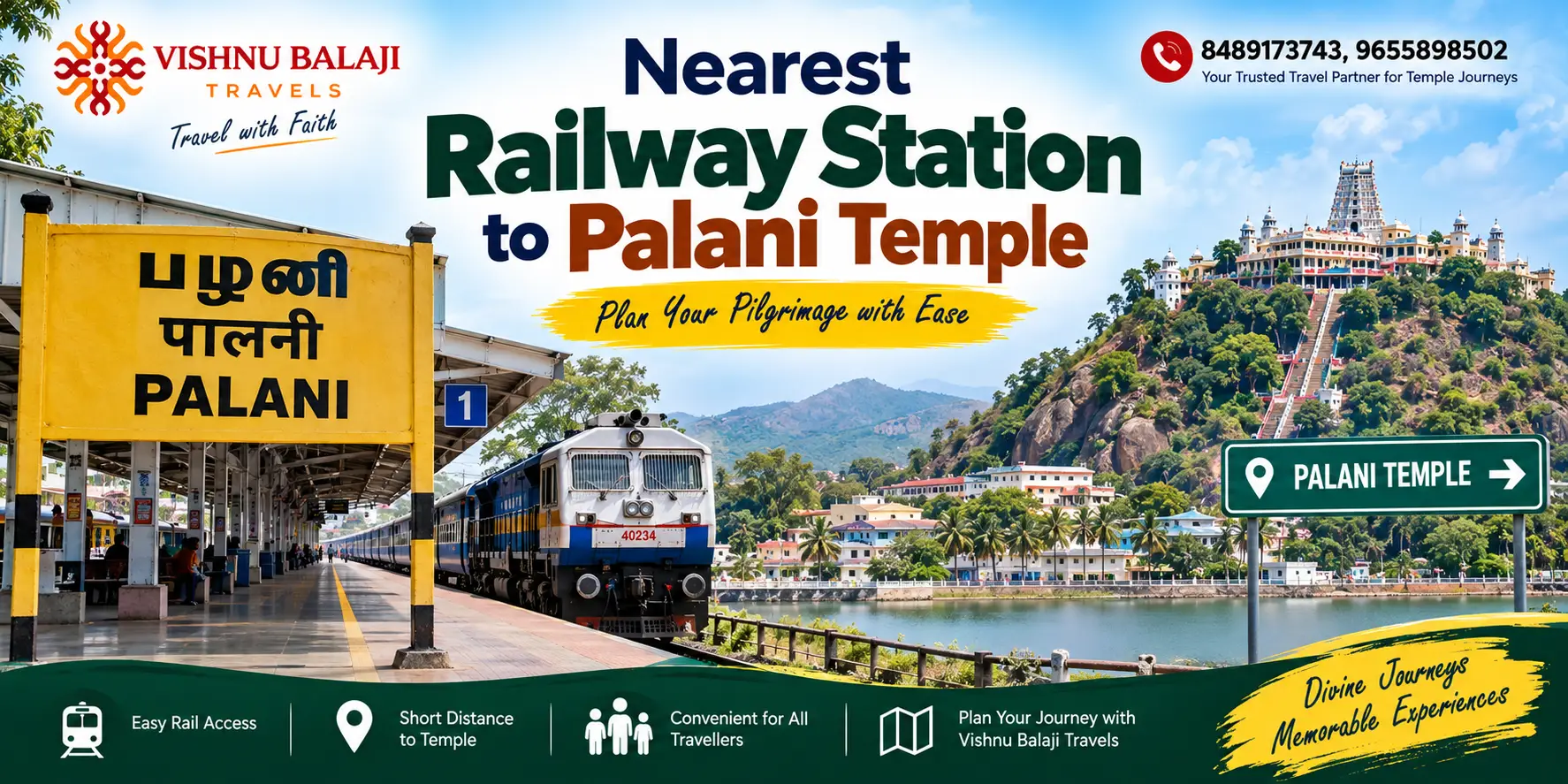 Nearest Railway Station To Palani Temple