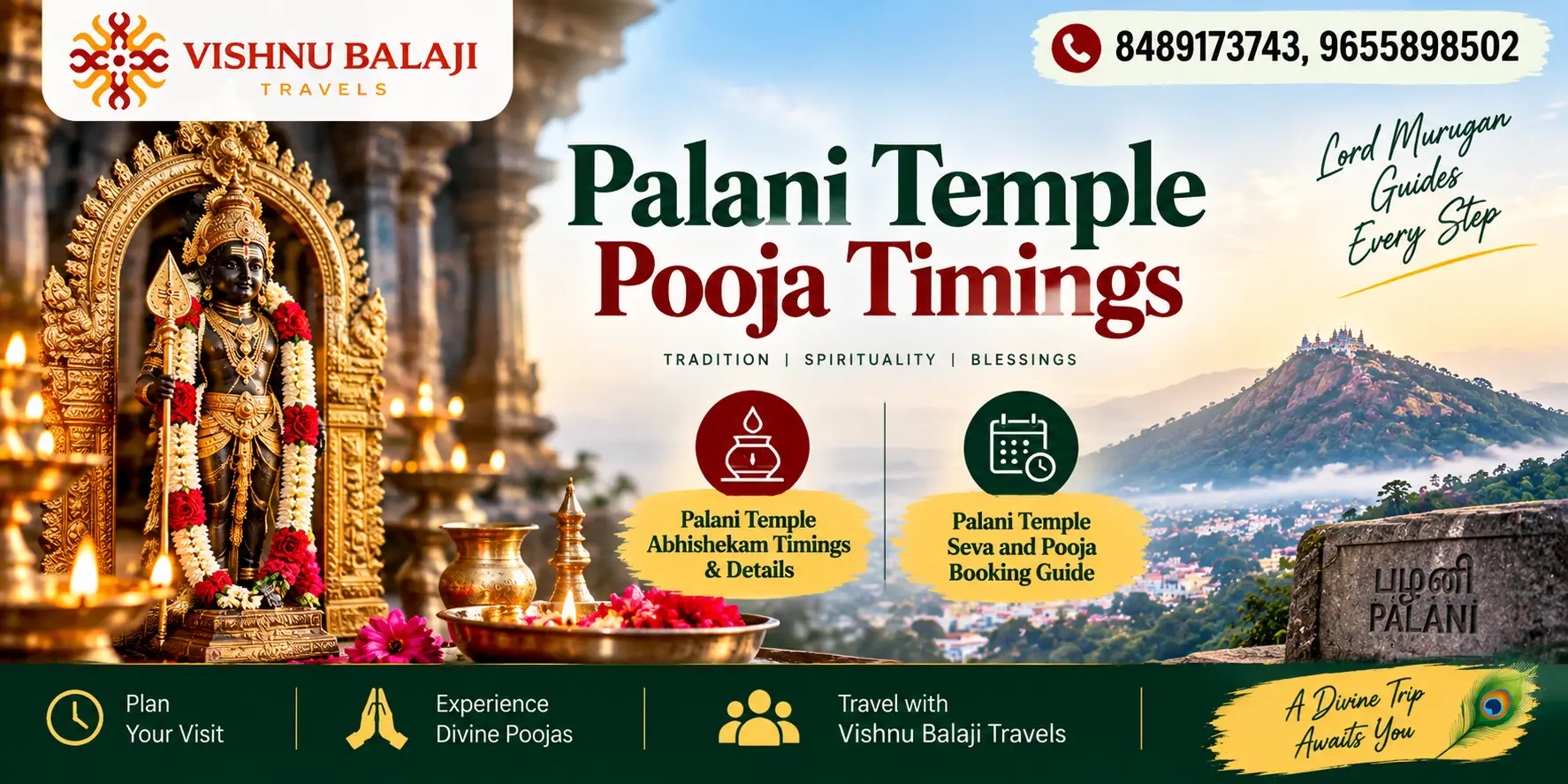 Palani Temple Pooja Timings