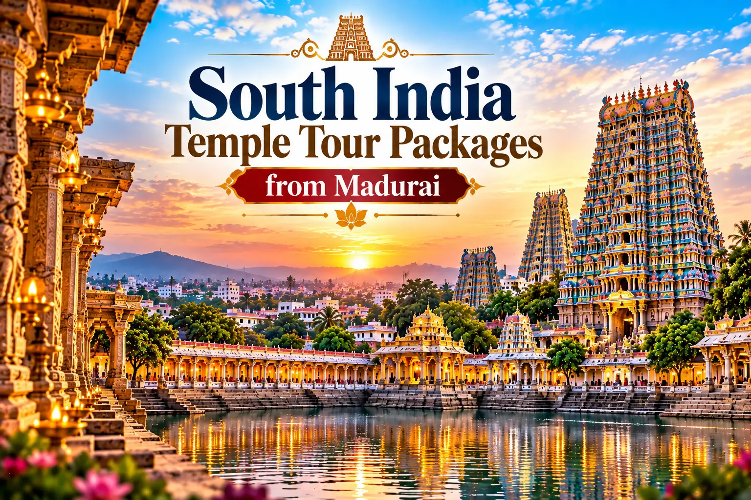 South India Temple Tour Package From Madurai