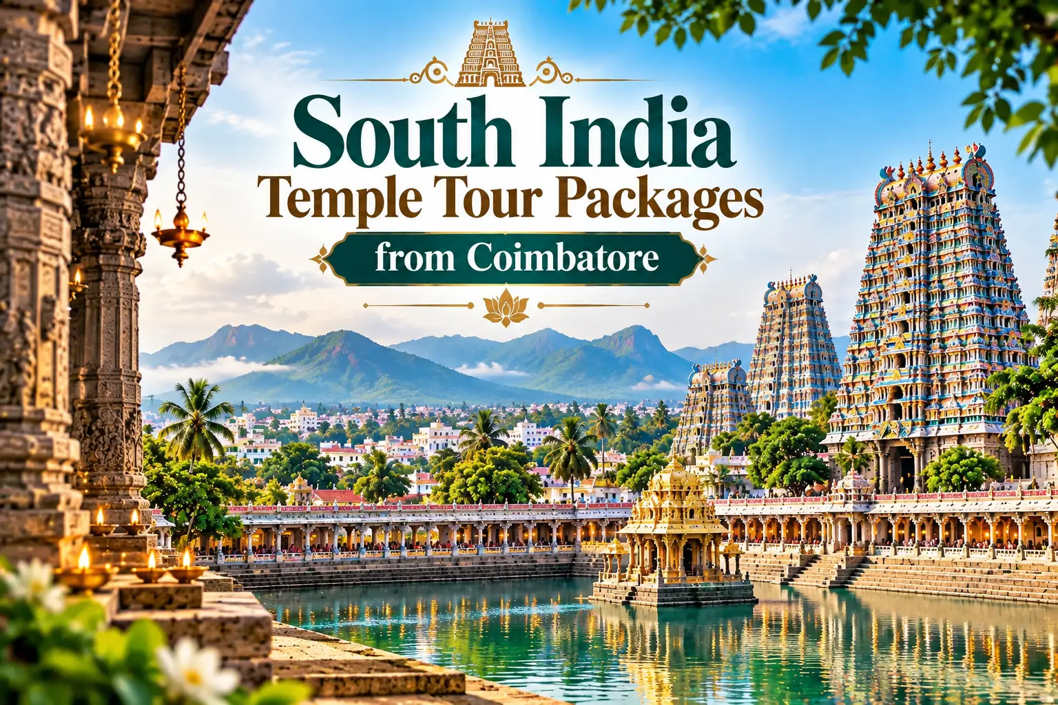 South India Temple Tour Packages Coimbatore