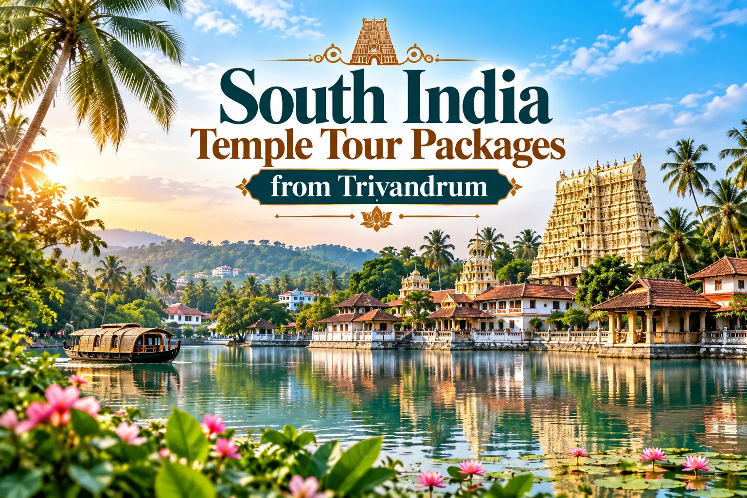 South India Temple Tour Packages From Trivandrum