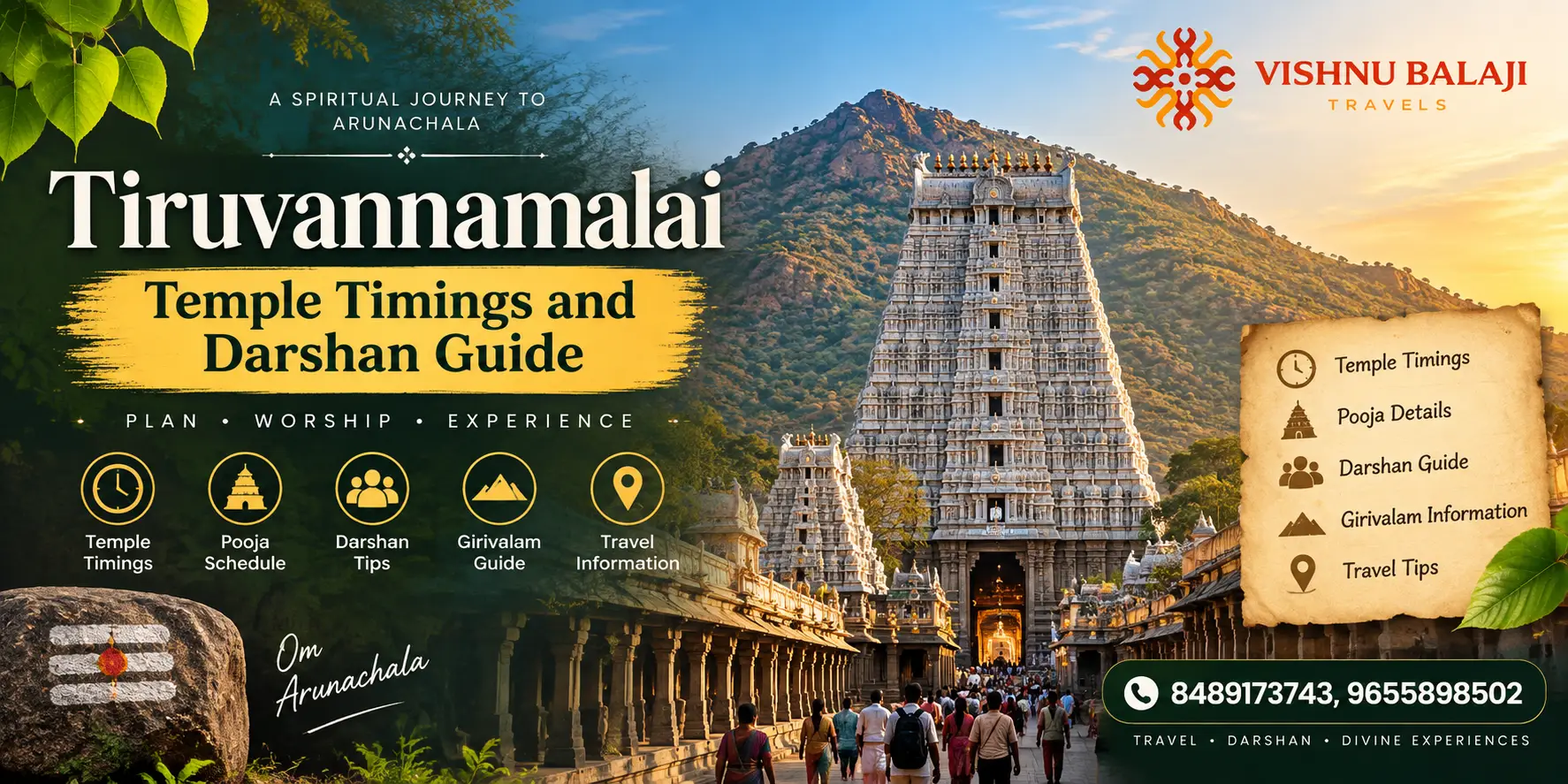 Tiruvannamalai Temple Timings And Darshan Guide 1