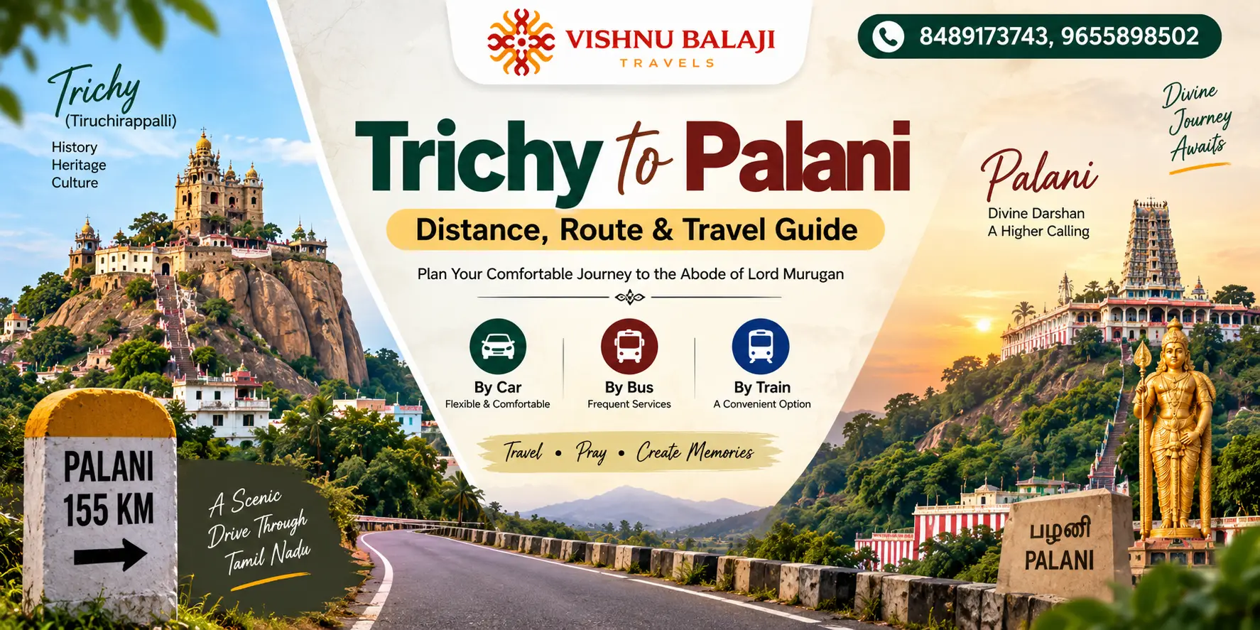 Trichy To Palani Travel Guide