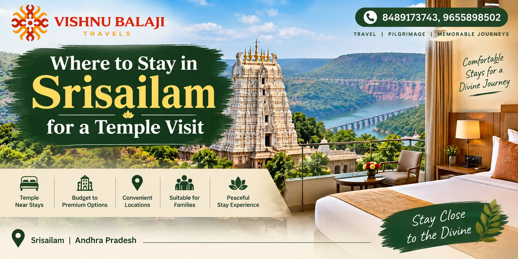 Where To Stay In Srisailam For A Temple Visit