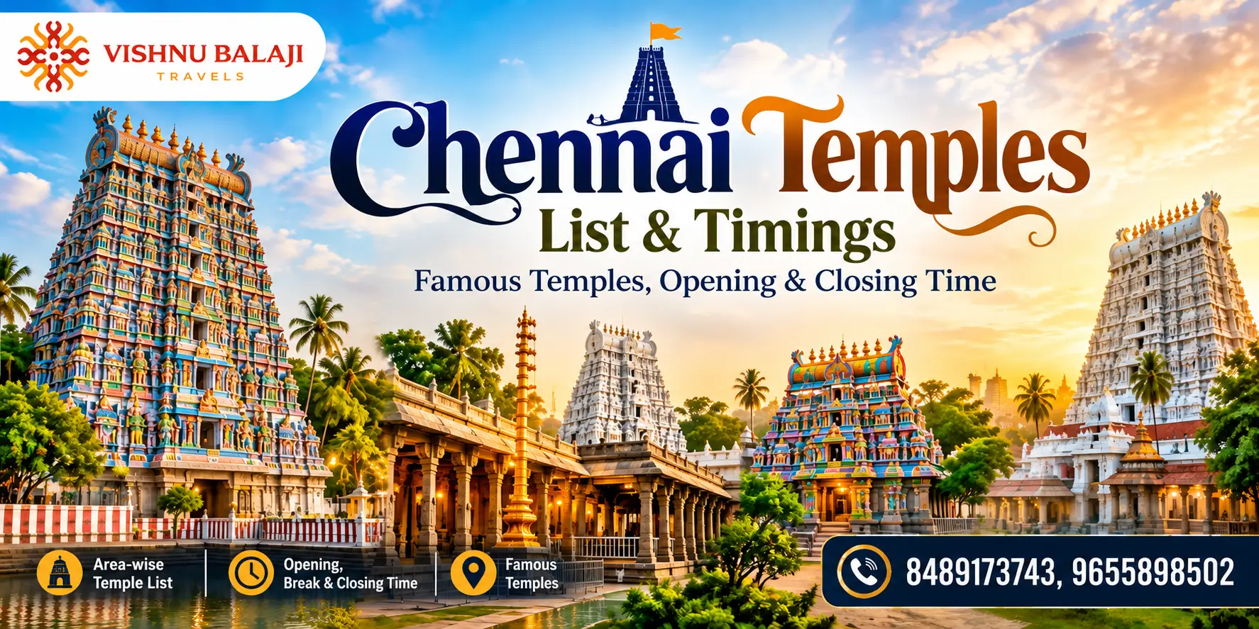 Chennai Temples List And Timings