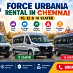 Force Urbania Rental in Chennai – 10, 12 & 16 Seater