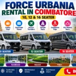 Force Urbania Rental in Coimbatore – 10, 12 & 16 Seater