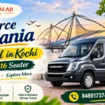 Force Urbania rental in Kochi – 10, 12 & 16 Seater