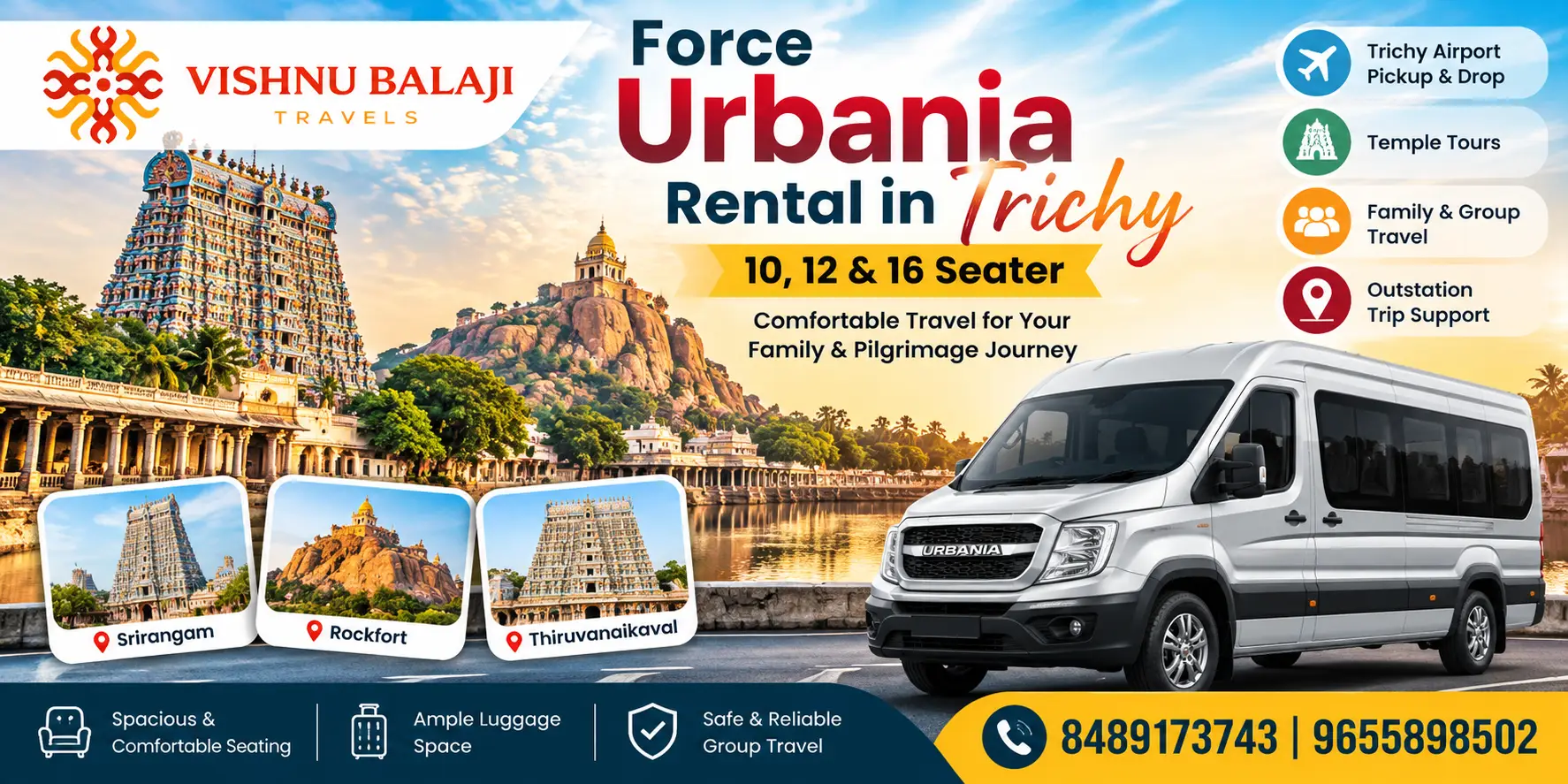 Force Urbania Rental In Trichy