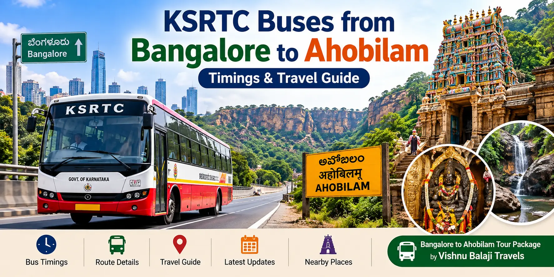 Ksrtc Buses From Bangalore To Ahobilam