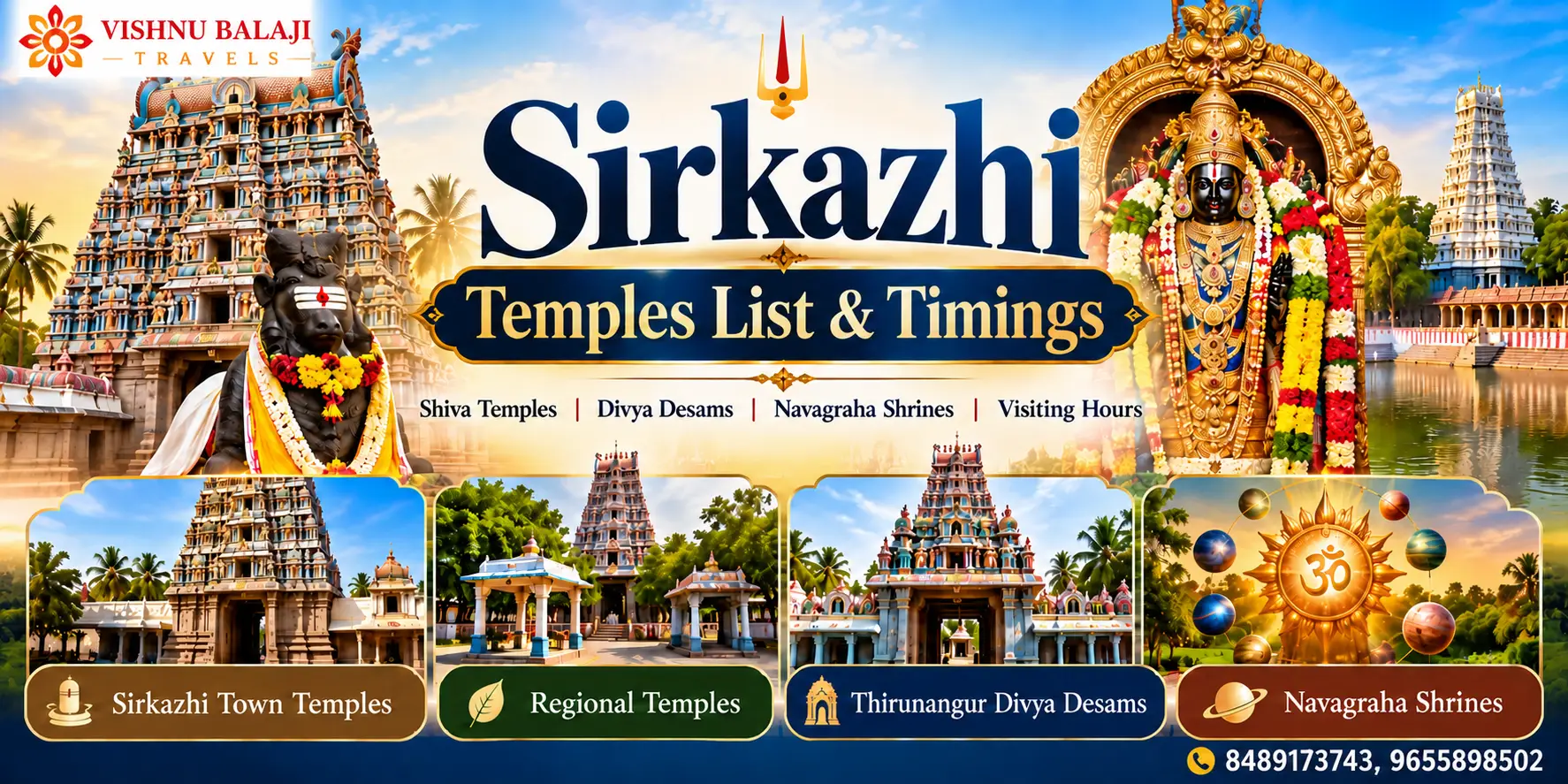 Sirkazhi Temples List And Timings