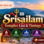 Srisailam Temples List & Timings