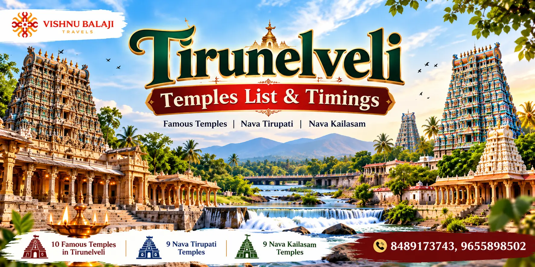 Tirunelveli Temples List And Timings